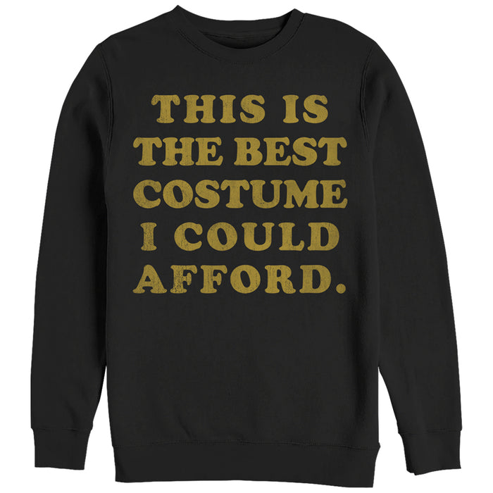 fifth sun Women's CHIN UP Halloween Best Costume Sweatshirt
