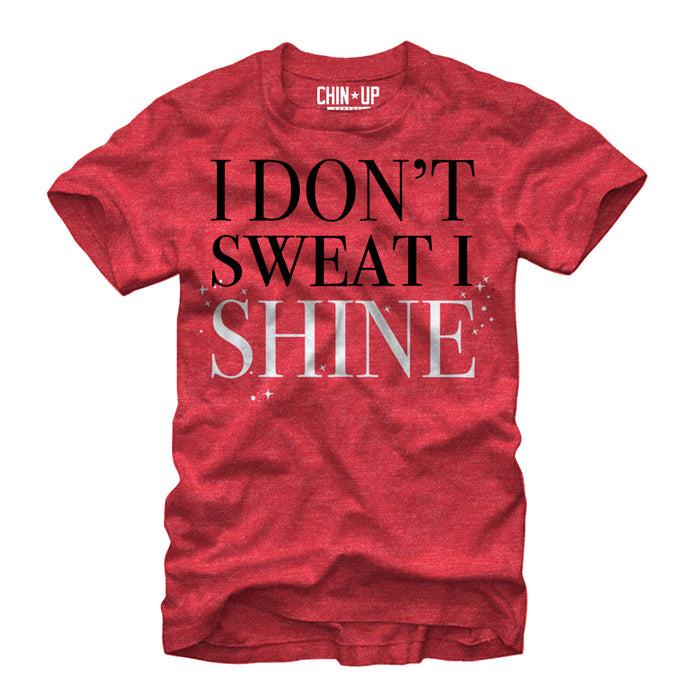 fifth sun Women's CHIN UP I Don't Sweat I Shine Boyfriend Tee