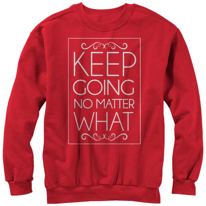 fifth sun Women's CHIN UP Keep Going No Matter What Sweatshirt