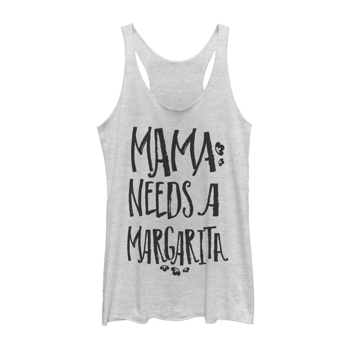 fifth sun Women's CHIN UP Mama Needs Margarita Racerback Tank Top