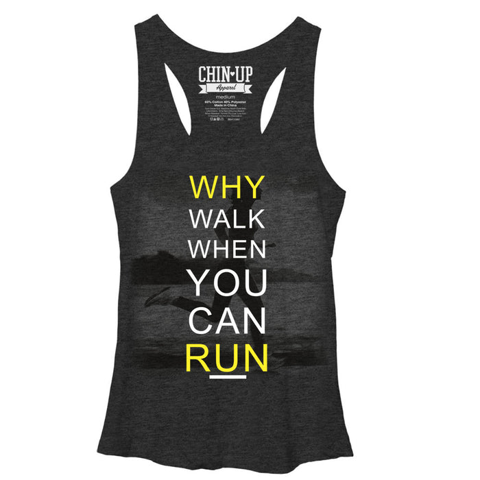 fifth sun Women's CHIN UP Runner Racerback Tank Top
