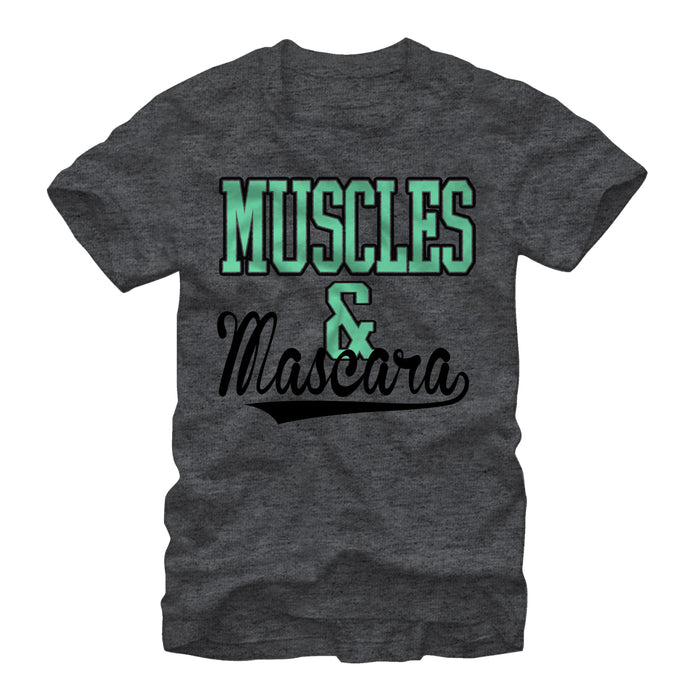 fifth sun Women's CHIN UP Sporty Muscles and Mascara Boyfriend Tee