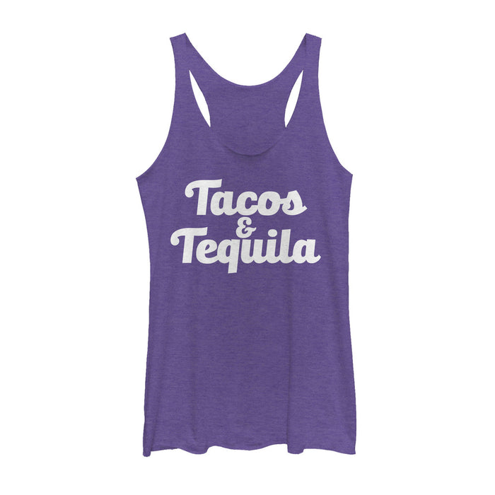 fifth sun Women's CHIN UP Taco Tequila Racerback Tank Top