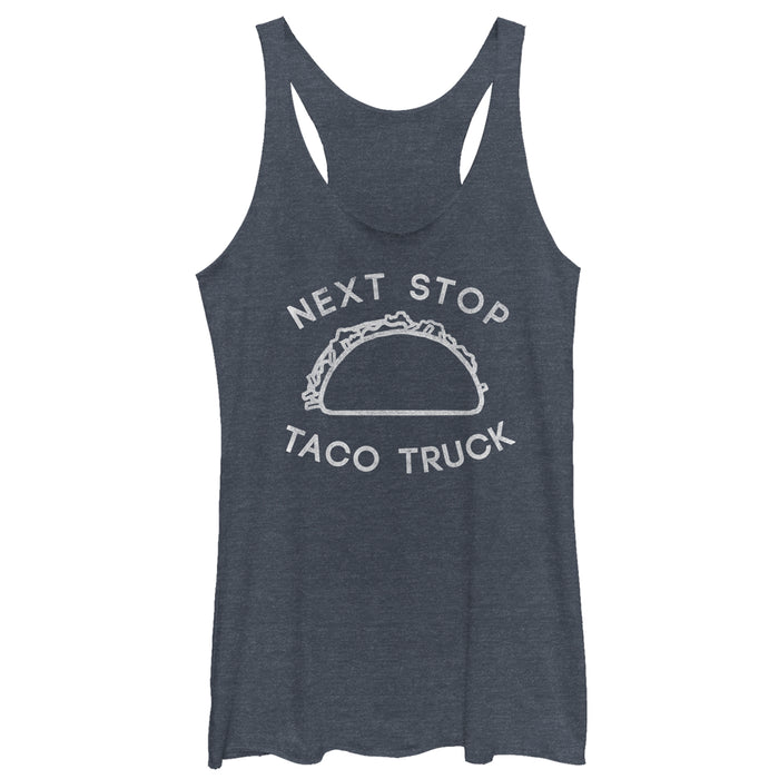 fifth sun Women's CHIN UP Taco Truck Stop Racerback Tank Top