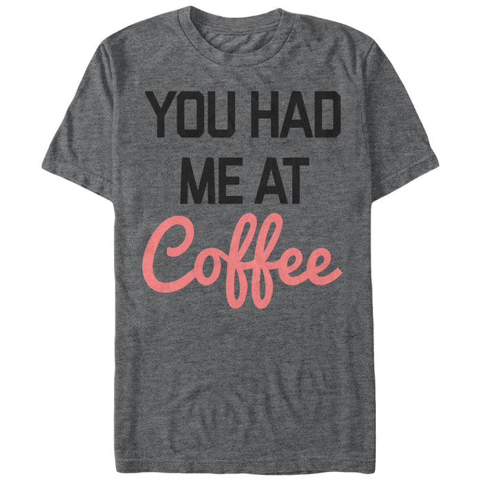 fifth sun Women's CHIN UP You Had Me at Coffee Boyfriend Tee