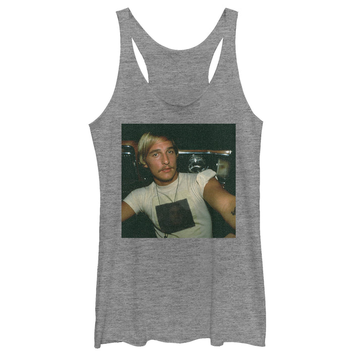 fifth sun Women's Dazed and Confused Ultimate Party Boy Racerback Tank Top