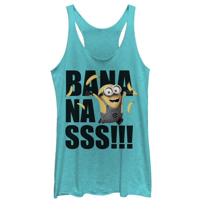 fifth sun Women's Despicable Me Minions Forever Racerback Tank Top