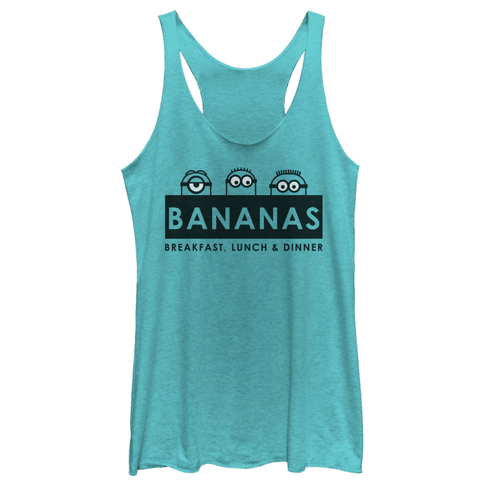 fifth sun Women's Despicable Me Minions Racerback Tank Top