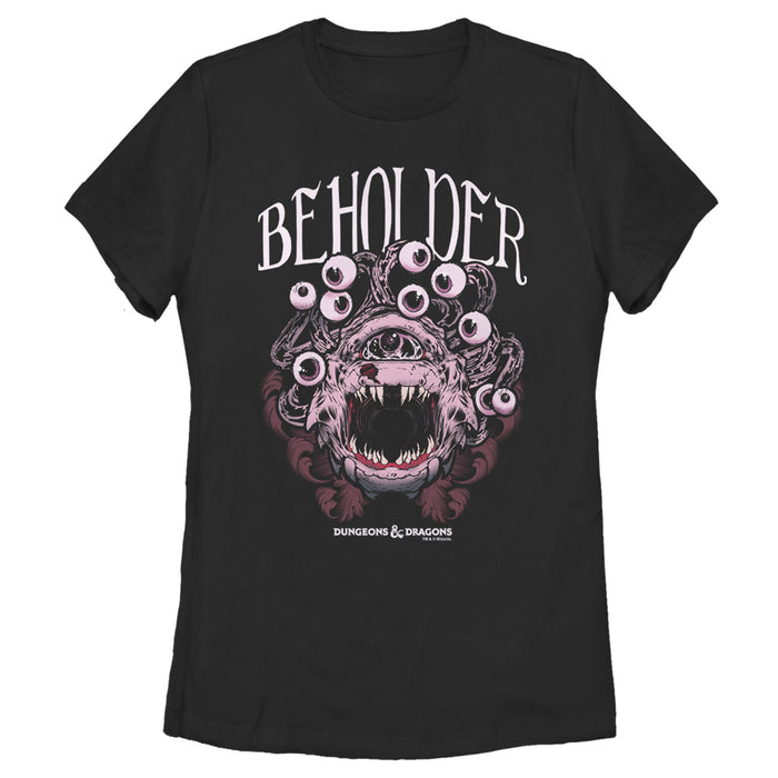 fifth sun Women's Dungeons & Dragons Beholder Monster Portrait T-Shirt