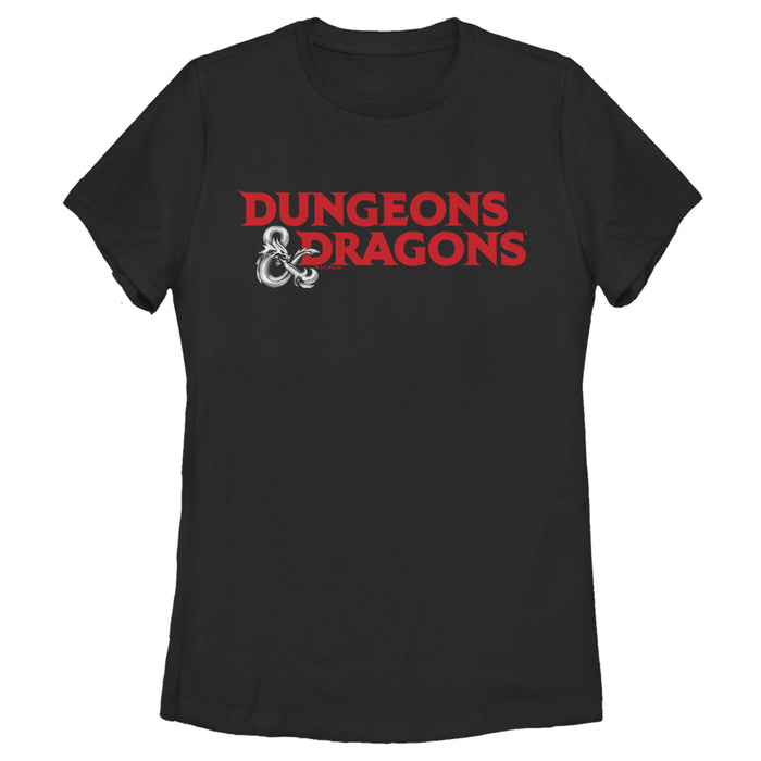 fifth sun Women's Dungeons & Dragons Bold Logo T-Shirt