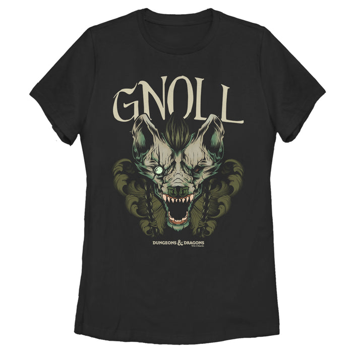 fifth sun Women's Dungeons & Dragons Gnoll Monster Portrait T-Shirt