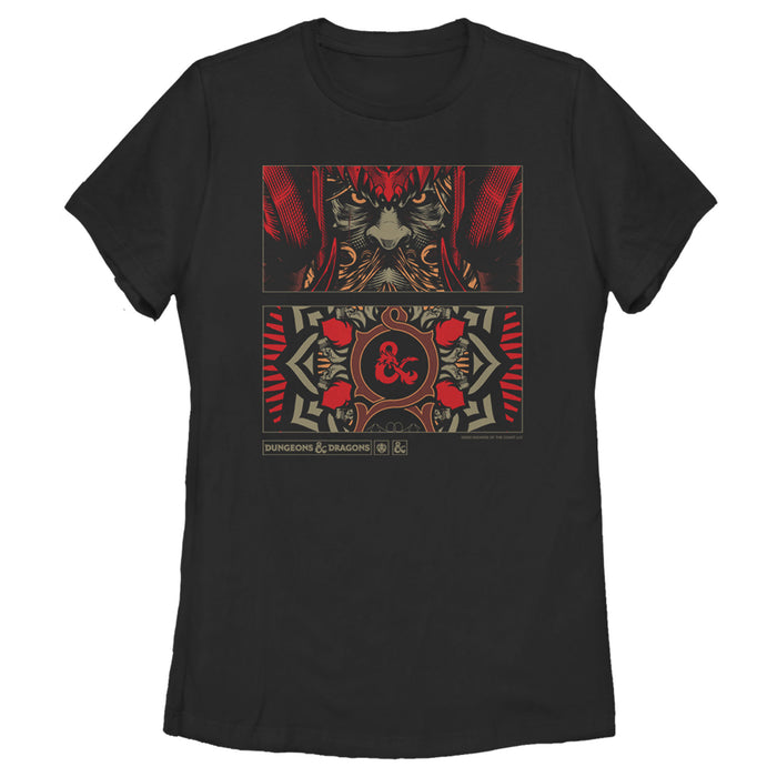 fifth sun Women's Dungeons & Dragons Player's Handbook Art T-Shirt