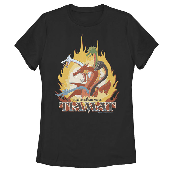 fifth sun Women's Dungeons & Dragons Tiamat Dragon Cartoon T-Shirt