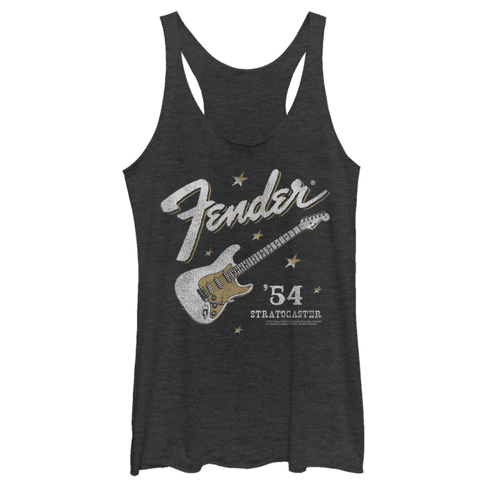 fifth sun Women's Fender 54 Stratocaster Racerback Tank Top