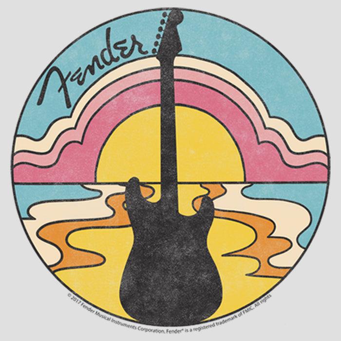 Fifth Sun Women's Fender 70s Guitar Silhouette Racerback Tank Top