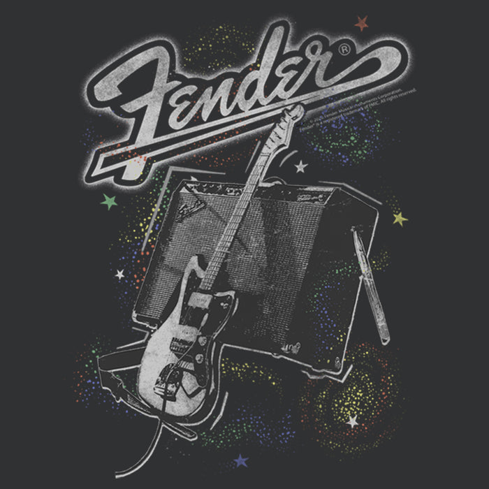 Fifth Sun Women's Fender Celestial Amp Logo Racerback Tank Top
