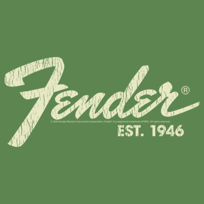 Fifth Sun Women's Fender Distressed Logo Racerback Tank Top