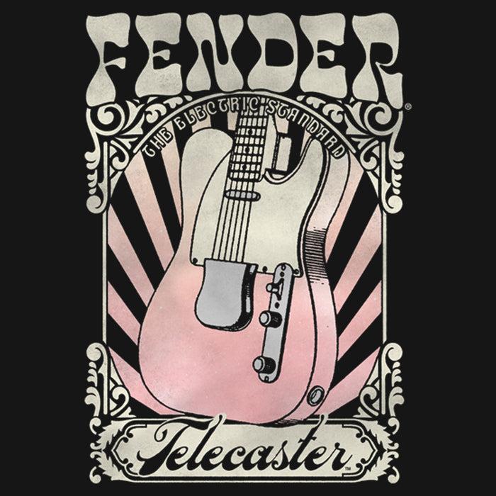 Fifth Sun Women's Fender Groovy Telecaster Poster T-Shirt