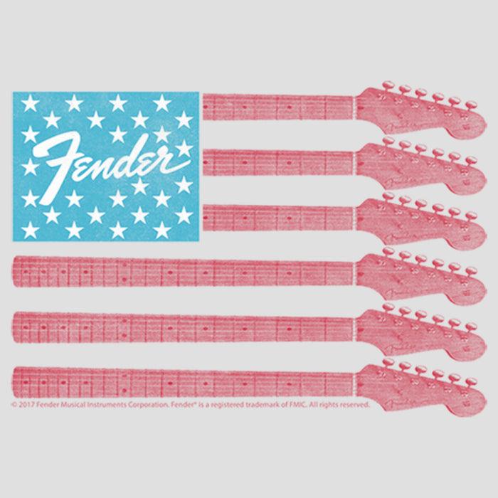 Fifth Sun Women's Fender Guitar Flag Logo Racerback Tank Top
