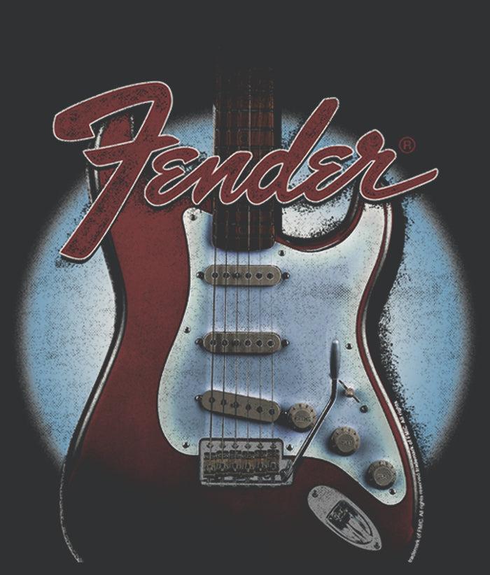Fifth Sun Women's Fender Guitar Spotlight Logo Racerback Tank Top