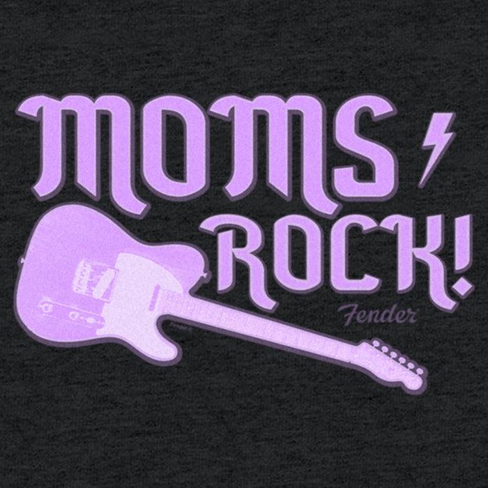 Fifth Sun Women's Fender Moms Rock Purple Guitar Racerback Tank Top