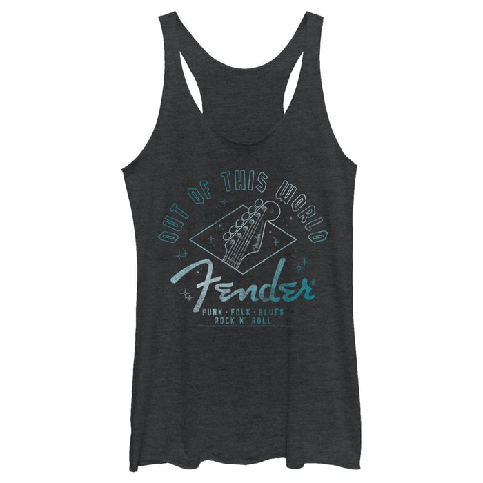 fifth sun Women's Fender Out of This World Racerback Tank Top