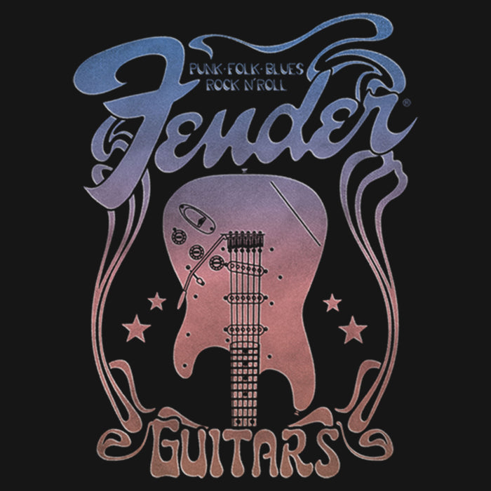Fifth Sun Women's Fender Rock 'N' Roll Poster T-Shirt