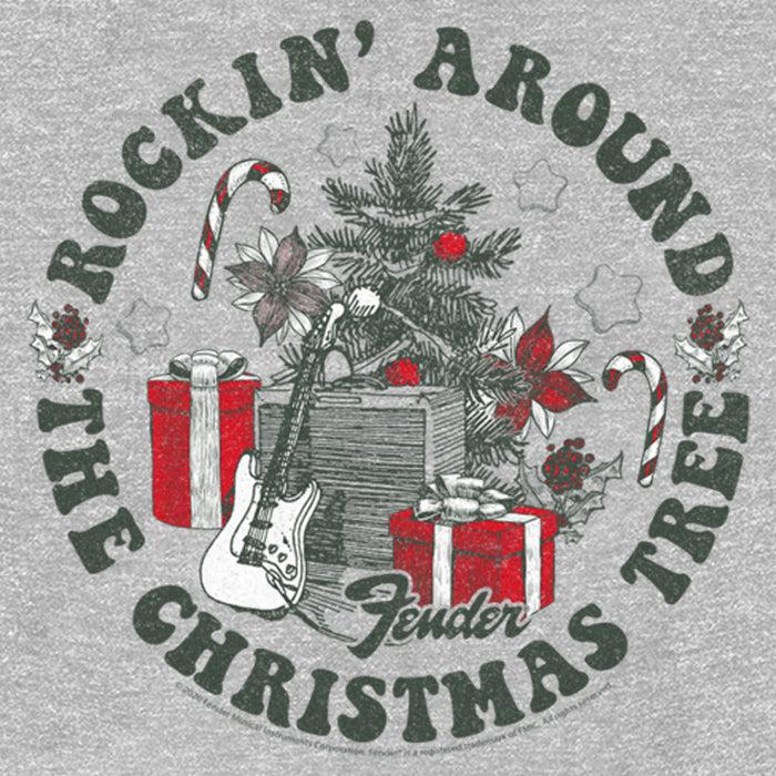 Fifth Sun Women's Fender Rockin' Around The Christmas Tree T-Shirt