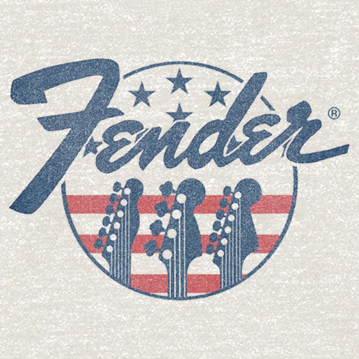 Fifth Sun Women's Fender Stars And Stripes Logo T-Shirt