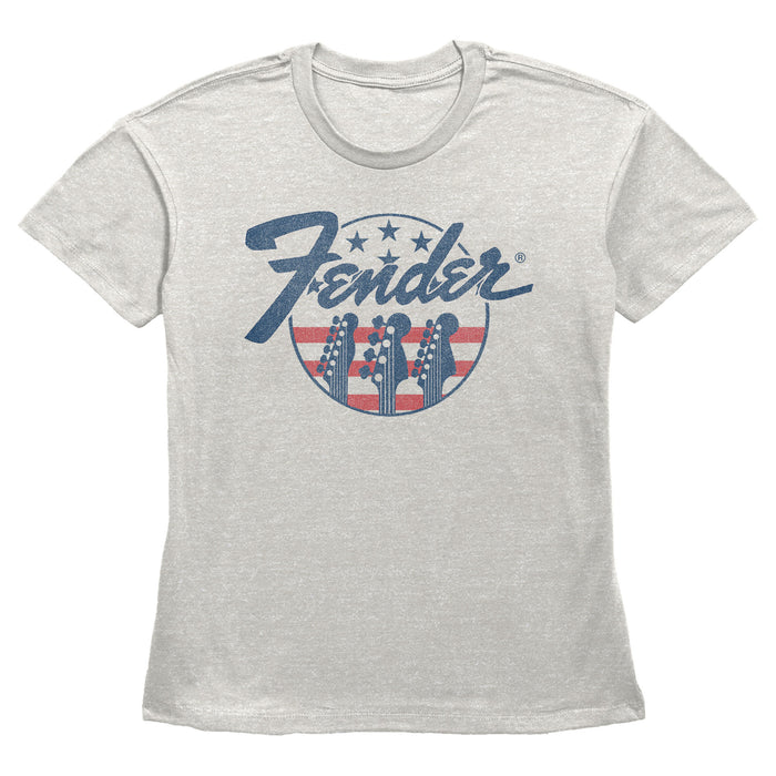 fifth sun Women's Fender Stars and Stripes Logo T-Shirt