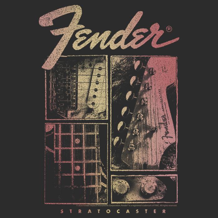 Fifth Sun Women's Fender Sunburst Stratocaster T-Shirt