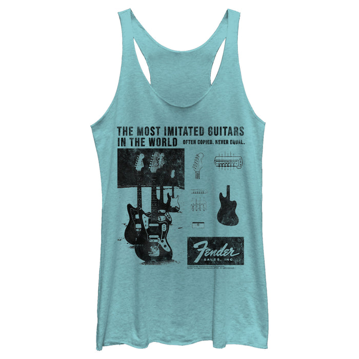 fifth sun Women's Fender The Most Imitated Racerback Tank Top