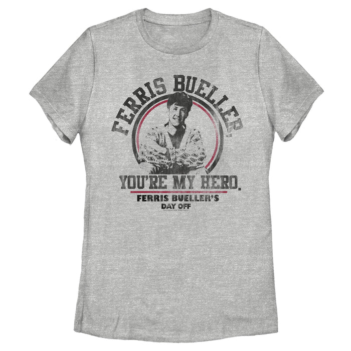 fifth sun Women's Ferris Bueller's Day Off Cameron's Hero T-Shirt