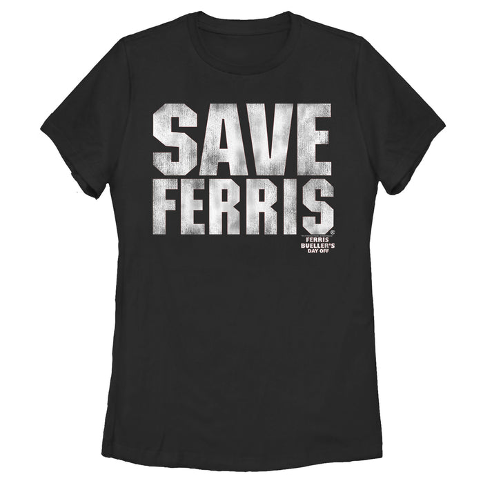 fifth sun Women's Ferris Bueller's Day Off Save Day Off T-Shirt