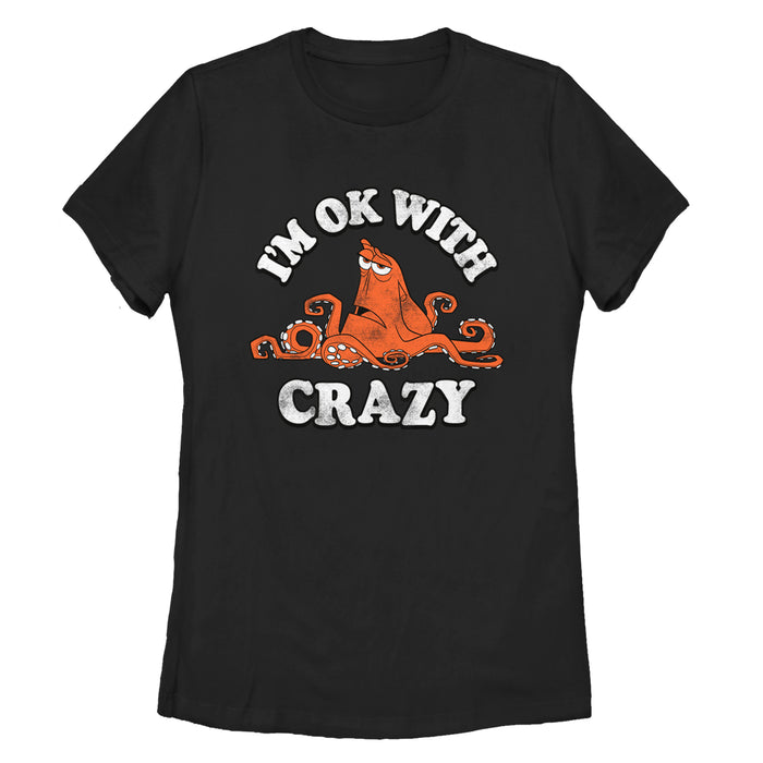 fifth sun Women's Finding Dory Hank Ok With Crazy T-Shirt