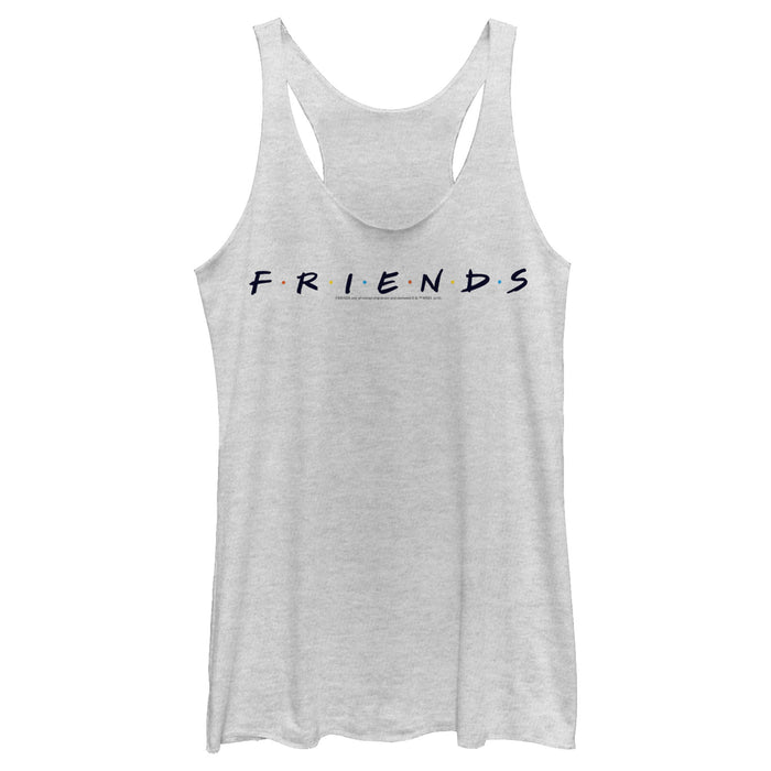 fifth sun Women's Friends Classic Logo Racerback Tank Top