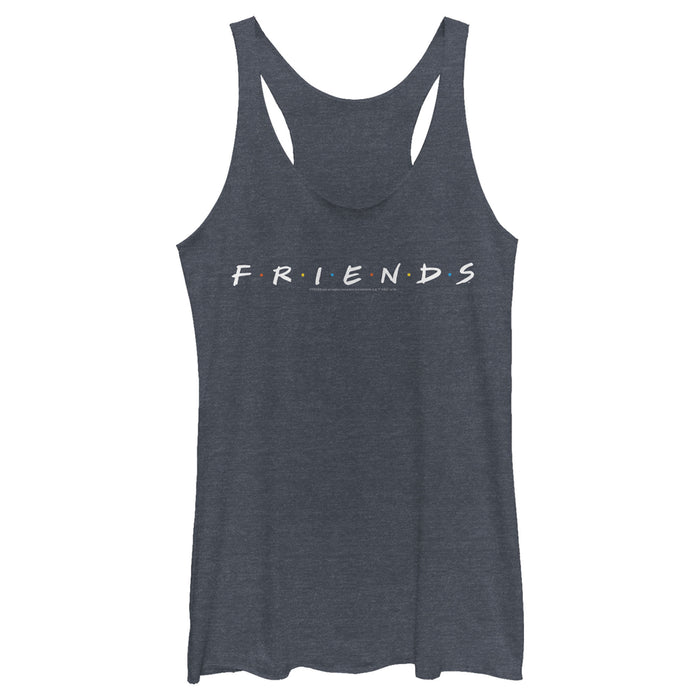 fifth sun Women's Friends Classic TV Logo Racerback Tank Top