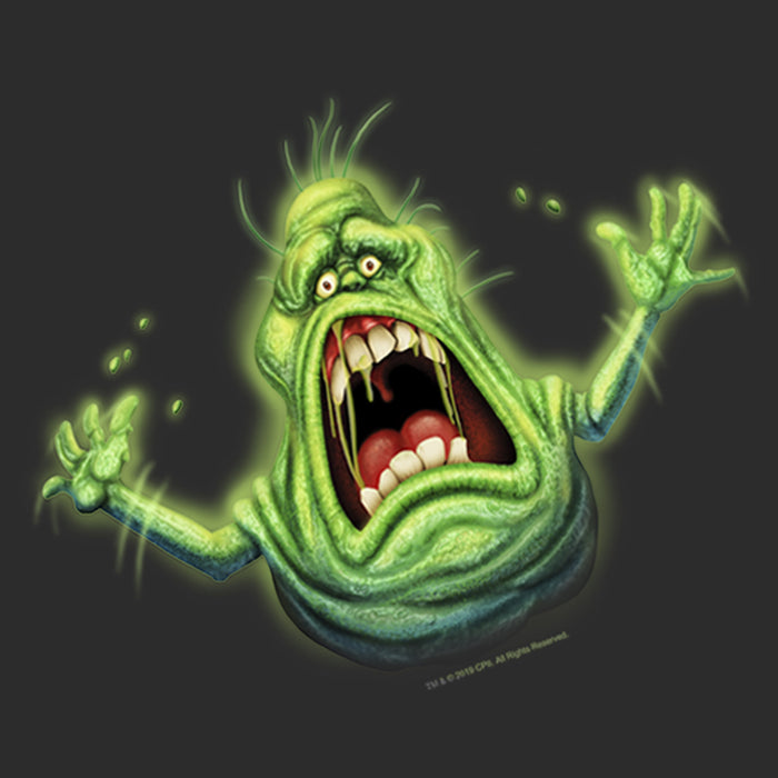 Fifth Sun Women's Ghostbusters Cartoon Slimer T-Shirt