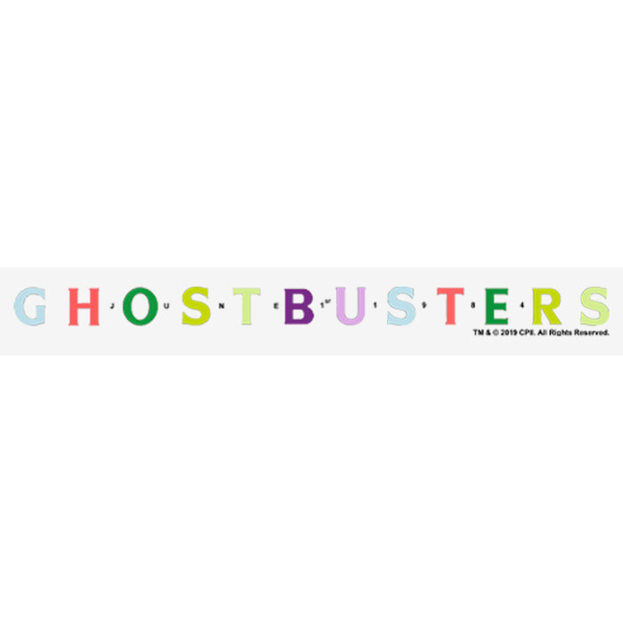 Fifth Sun Women's Ghostbusters Colorful Logo T-Shirt