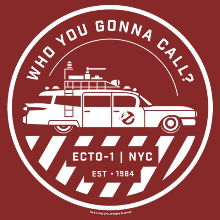 Fifth Sun Women's Ghostbusters Ecto-1 Wagon Logo T-Shirt