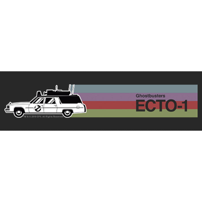 Fifth Sun Women's Ghostbusters Ecto-1 Wagon Retro Stripe T-Shirt