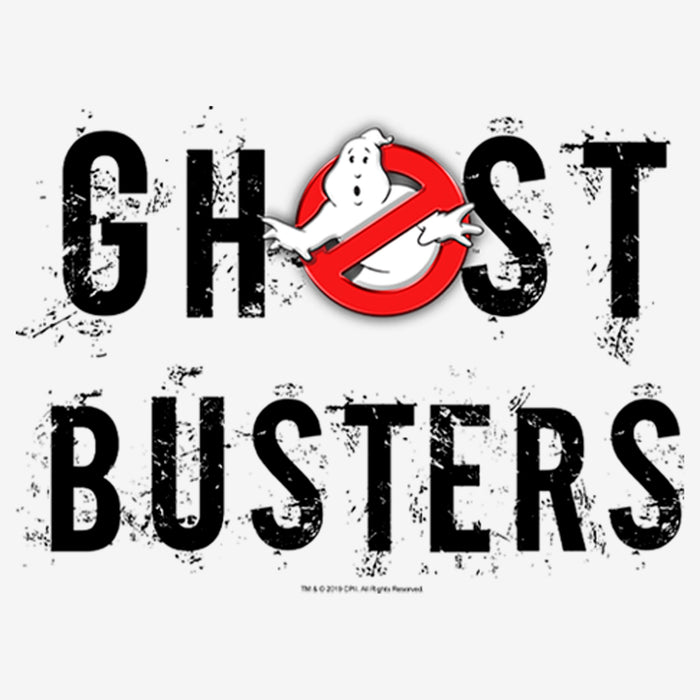 Fifth Sun Women's Ghostbusters Scratchy Text Logo T-Shirt