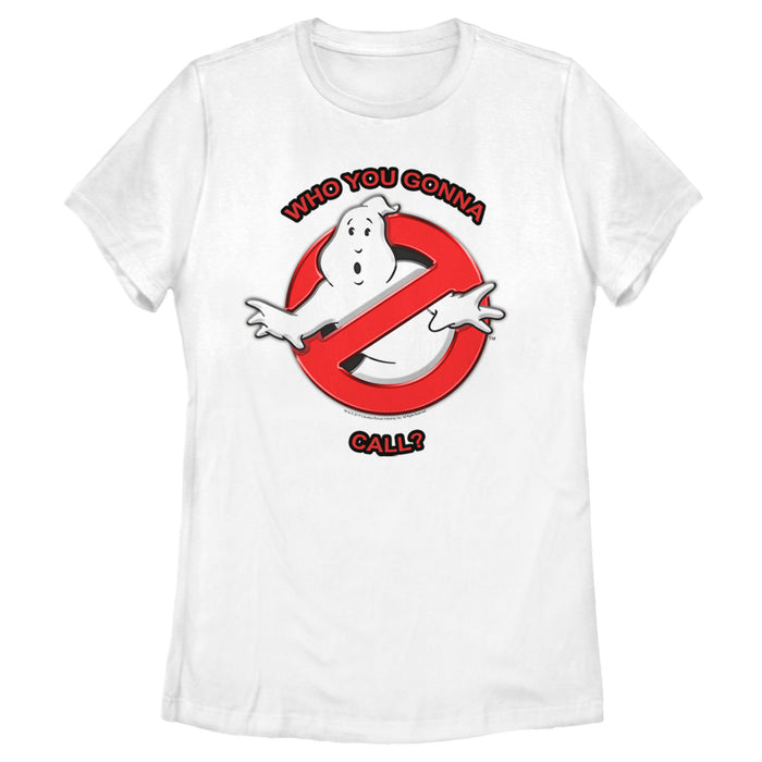 fifth sun Women's Ghostbusters Who You Gonna Call? T-Shirt