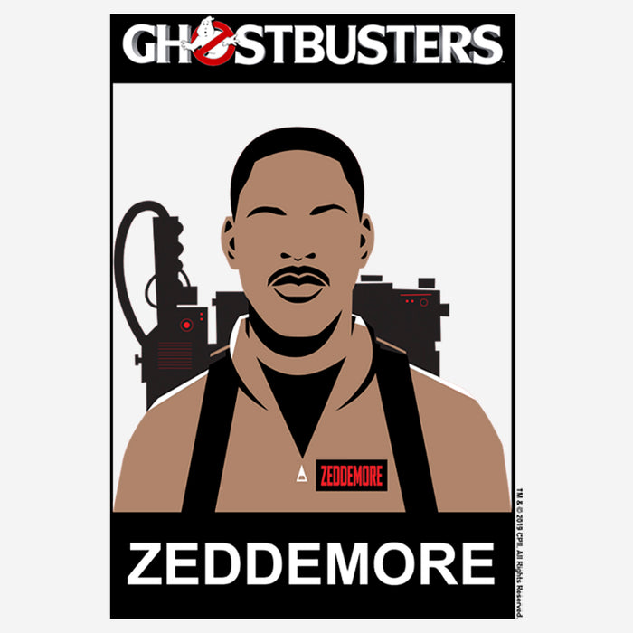 Fifth Sun Women's Ghostbusters Zeddemore 2D Cell Shade T-Shirt