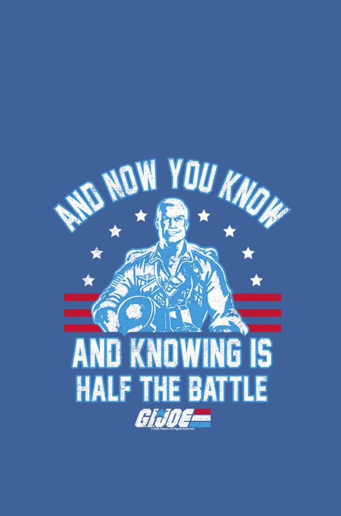 Fifth Sun Women's GI Joe Knowing Is Half The Battle Racerback Tank Top