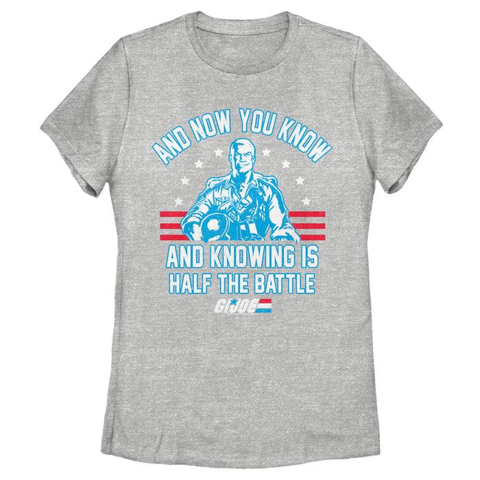 fifth sun Women's GI Joe Knowing Is Half the Battle T-Shirt