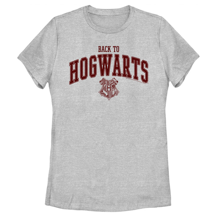 fifth sun Women's Harry Potter Back to Hogwarts Collegiate T-Shirt