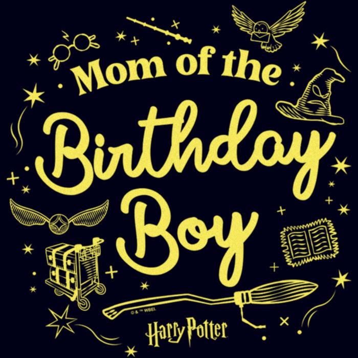 Fifth Sun Women's Harry Potter Birthday Boy Mom T-Shirt