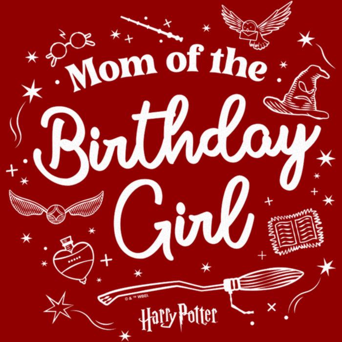 Fifth Sun Women's Harry Potter Birthday Girl Mom T-Shirt
