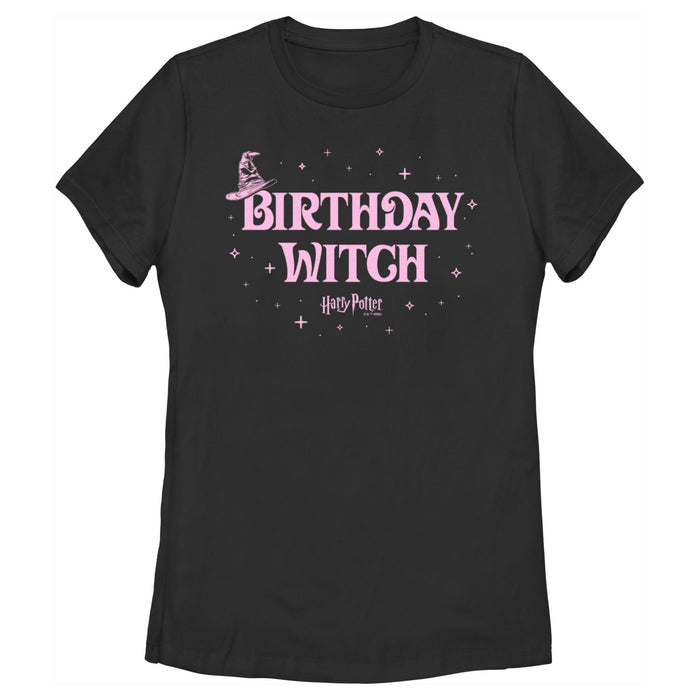 fifth sun Women's Harry Potter Birthday Witch T-Shirt